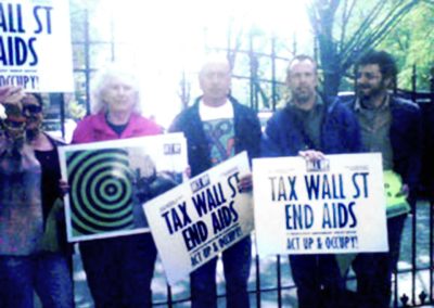 ACT UP/RI at Wall Street Demonstration
