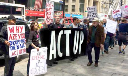 ACT UP Protests Closure Of Chelsea STD Clinic
