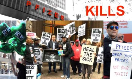 ACT UP 29th Anniversary Action Against Pharma Greed