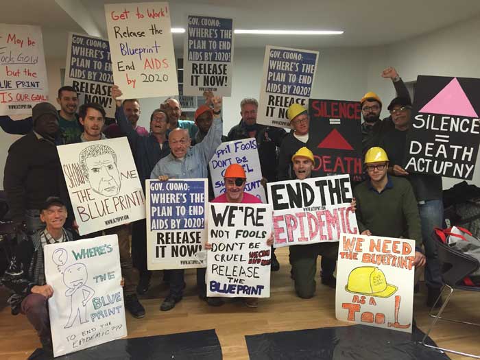 Blueprint to End AIDS Pre-action meeting