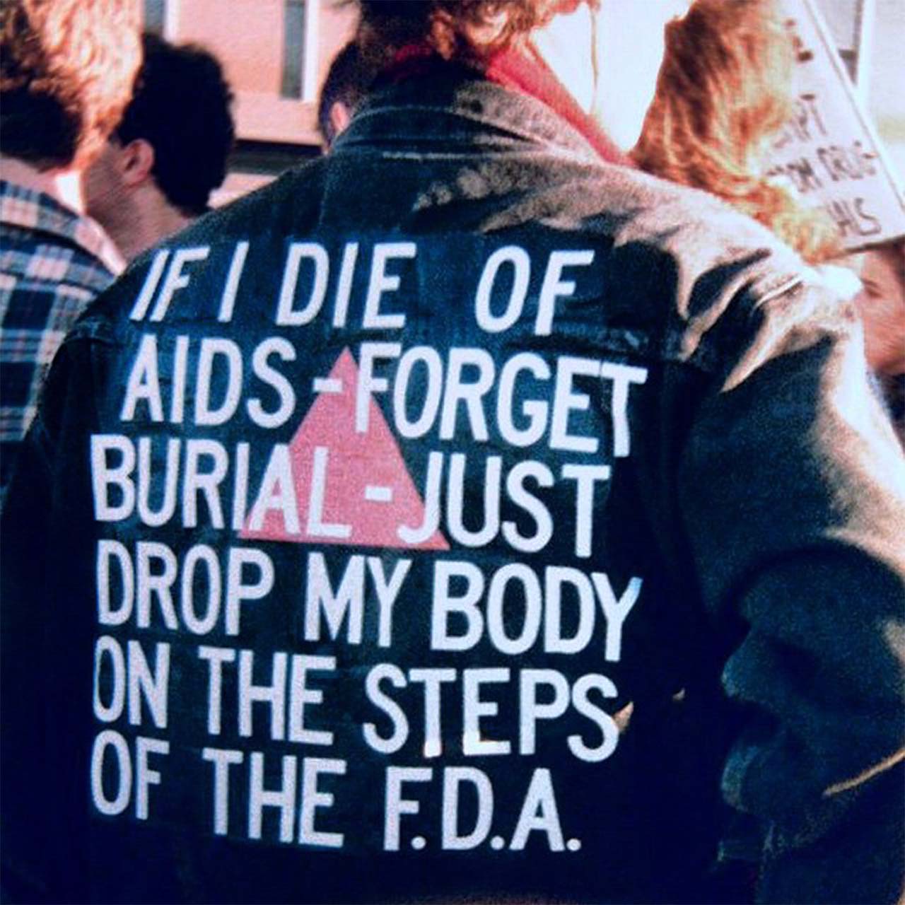 David Wojnarowicz Infamous Jacket AIDS/ACT UP