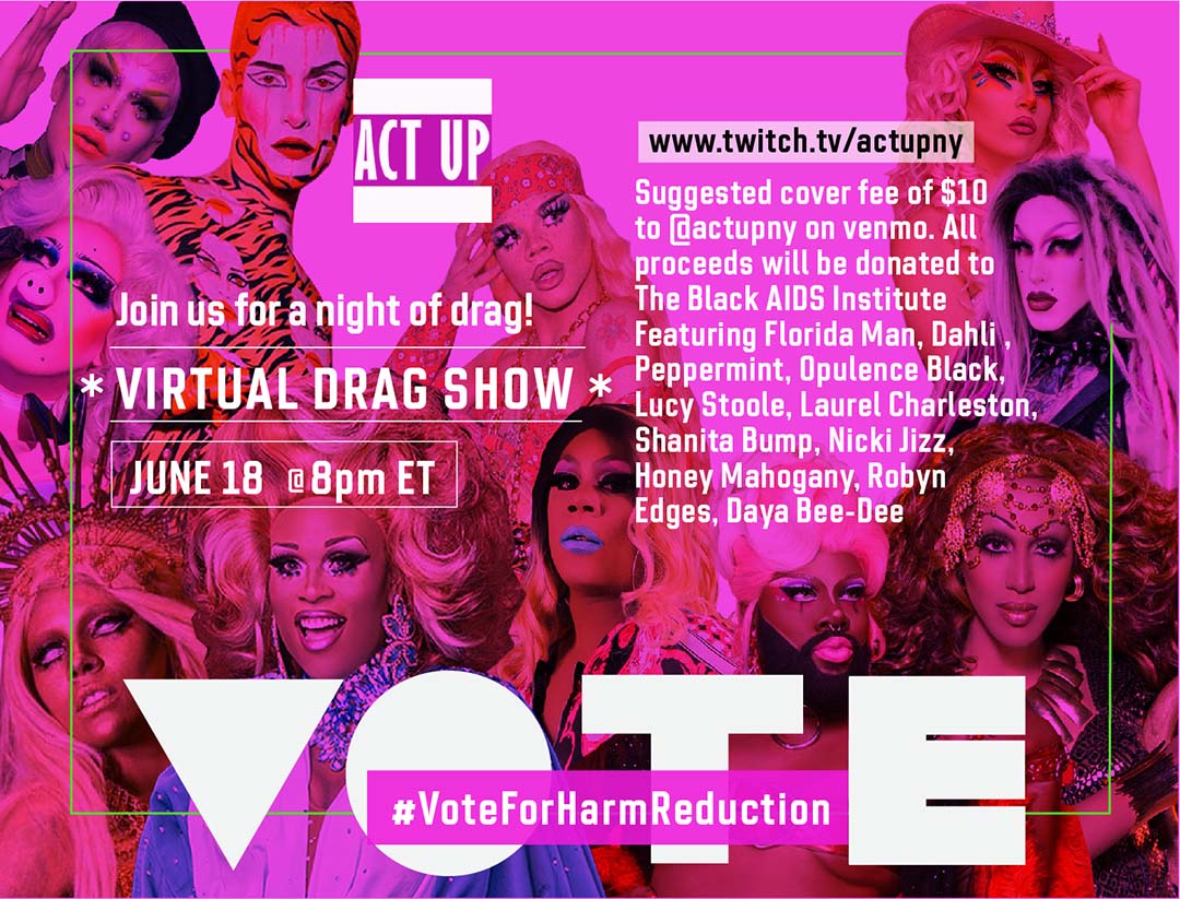 Thursday: Virtual Drag Show