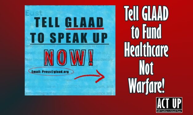 Tell GLAAD to Speak Up Now!