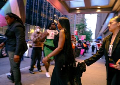 ACT UP protesting GLAAD Media Awards by Alexa Wilkinson