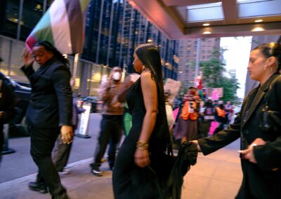 ACT UP protesting GLAAD Media Awards by Alexa Wilkinson
