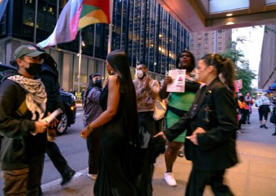 ACT UP protesting GLAAD Media Awards by Alexa Wilkinson