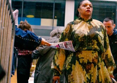 ACT UP protesting GLAAD Media Awards by Alexa Wilkinson