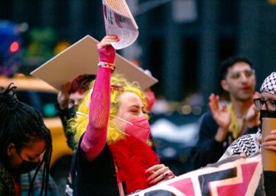 ACT UP protesting GLAAD Media Awards by Alexa Wilkinson