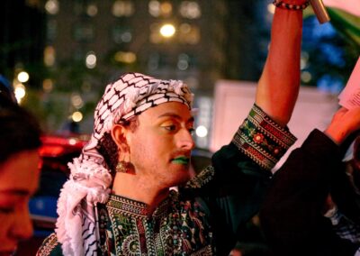 ACT UP protesting GLAAD Media Awards by Alexa Wilkinson