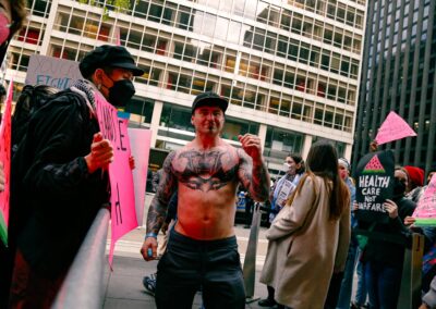 ACT UP protesting GLAAD Media Awards by Alexa Wilkinson