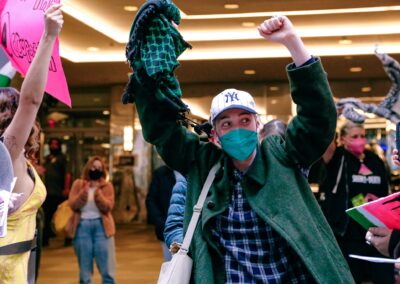 ACT UP protesting GLAAD Media Awards by Alexa Wilkinson