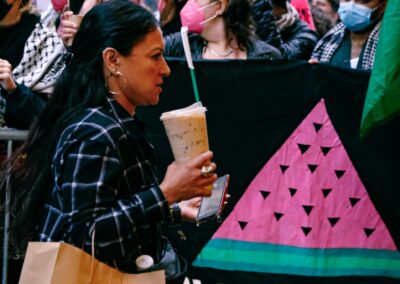 ACT UP protesting GLAAD Media Awards by Alexa Wilkinson
