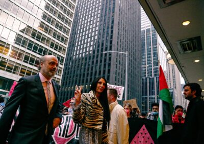 ACT UP protesting GLAAD Media Awards by Alexa Wilkinson