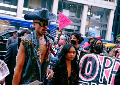 ACT UP protesting GLAAD Media Awards by Alexa Wilkinson