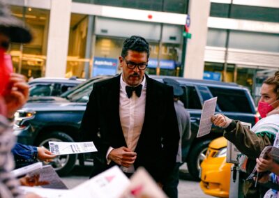 ACT UP protesting GLAAD Media Awards by Alexa Wilkinson