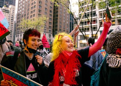 ACT UP protesting GLAAD Media Awards by Alexa Wilkinson