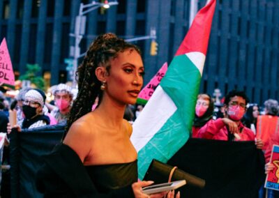 ACT UP protesting GLAAD Media Awards by Alexa Wilkinson
