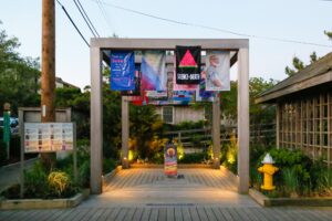 ACT UP NY PROTESTS FIRE ISLAND’S TRAILBLAZERS PARK PRIDE MEMORIAL TO HONOR ICON CECILIA GENTILI AND SHOW SOLIDARITY WITH PALESTINE