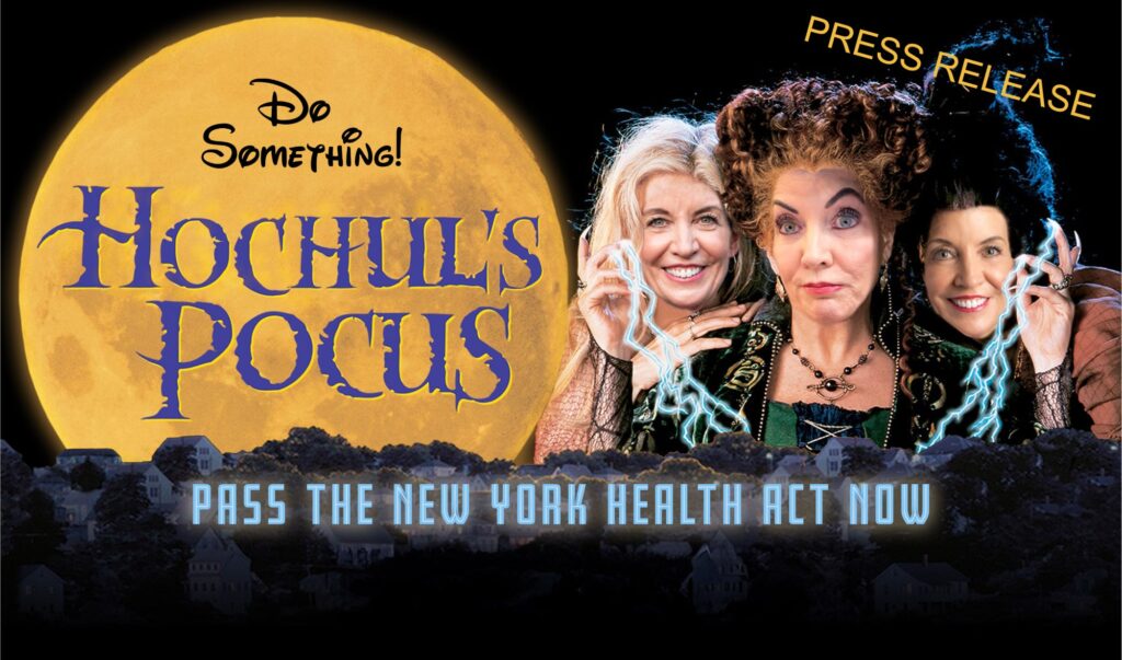 Activists to Hex Hochul on Halloween over Healthcare Horrors