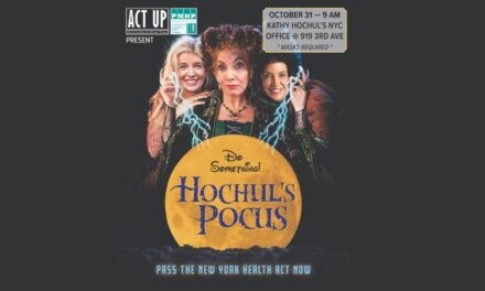 Hochul’s Pocus – ACT UP: Demand Kathy Hochul Pass NY Health Act