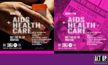 ACT UP Pride Health Fair 2026 Sun. 6/28, 12-5pm